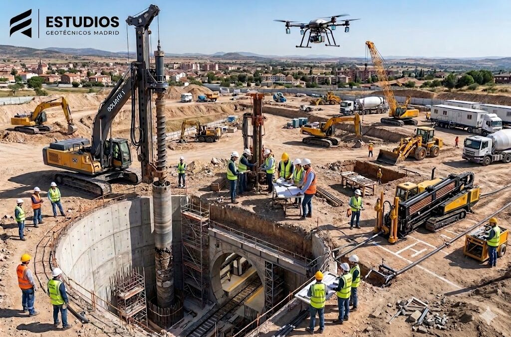 La base invisible del éxito industrial: estudios geotécnicos para aparcamientos, explanadas y pavimentos de alta exigencia