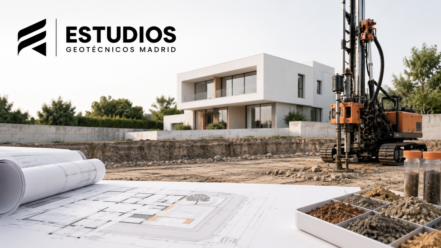 Construir una casa propia es una decisión importante. En muchos casos, el proyecto empieza con ilusión, planos, ideas de distribución y elección de materiales. Sin embargo, antes de avanzar con la cimentación, hay una fase que resulta esencial para evitar problemas técnicos y económicos: el estudio geotécnico para vivienda unifamiliar en Madrid. El terreno no siempre se comporta como parece a simple vista. Puede haber rellenos, arcillas expansivas, niveles de agua, diferencias de resistencia o capas poco adecuadas para soportar una edificación. Por eso, contar con un informe geotécnico en Madrid permite diseñar una cimentación más segura, ajustada y coherente con las condiciones reales del suelo. En Estudios Geotécnicos Madrid trabajamos para que promotores, arquitectos, constructores y particulares puedan iniciar su proyecto con información clara. Una vivienda unifamiliar necesita una base fiable, y esa base empieza con datos técnicos obtenidos sobre el terreno. El estudio ayuda a definir la profundidad adecuada de cimentación, la capacidad portante del suelo, la posible presencia de agua y las recomendaciones necesarias para cumplir con las exigencias del CTE. No se trata solo de un trámite. Es una herramienta práctica para tomar mejores decisiones antes de construir.