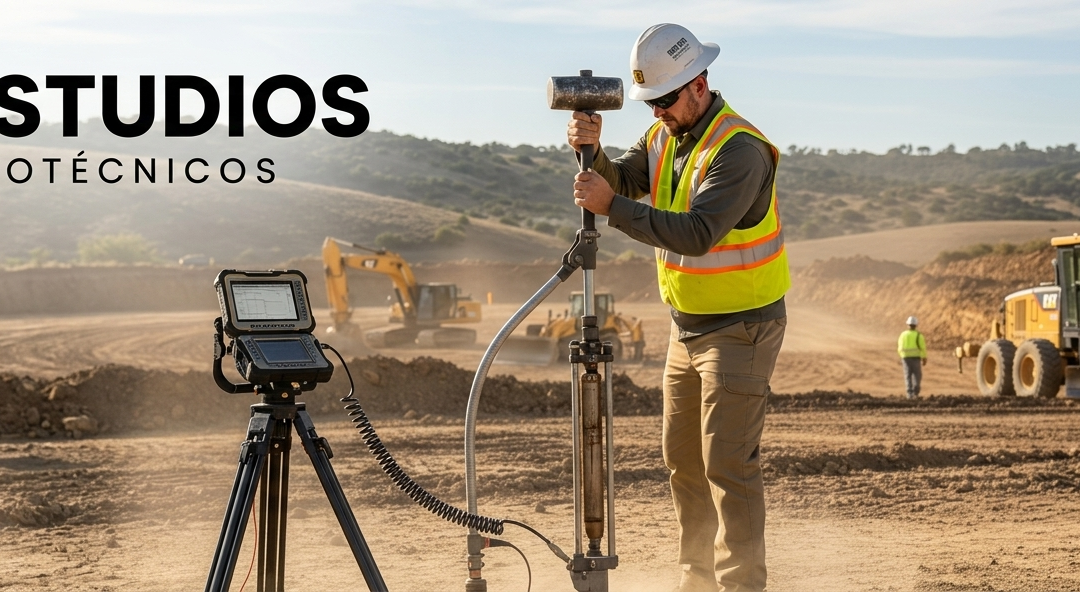 Estudios geotécnicos en obras públicas e ingeniería civil carreteras puentes ferrocarriles y túneles