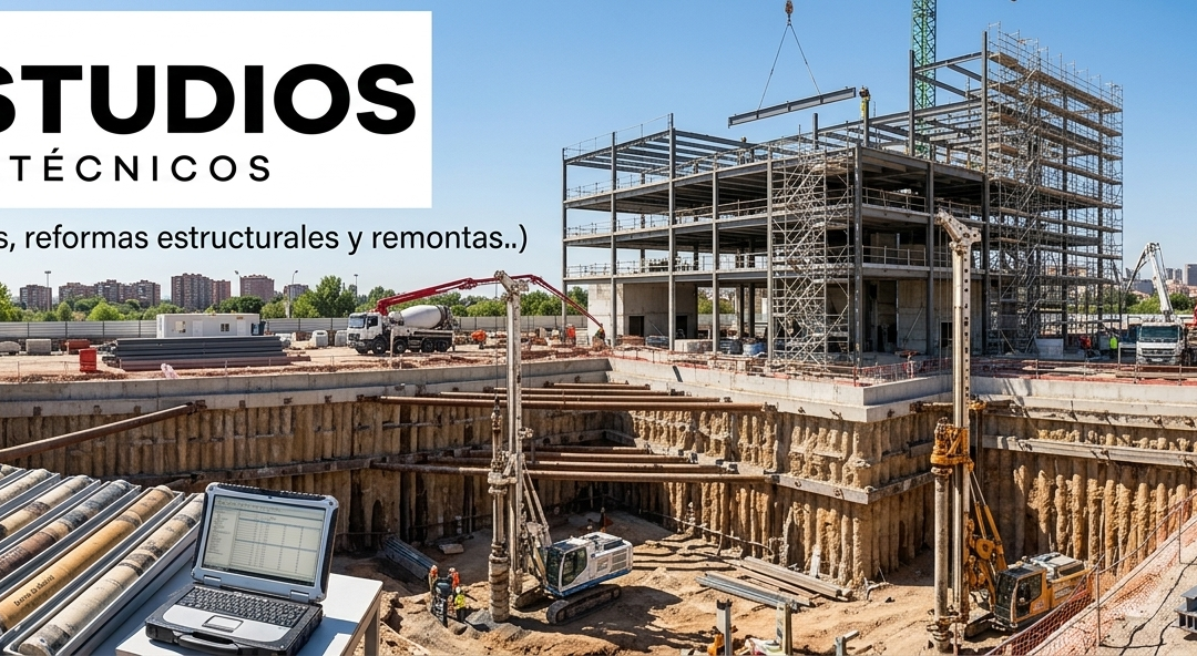 Estudios Geotécnicos Toledo para Ampliaciones, Reformas Estructurales y Remontas