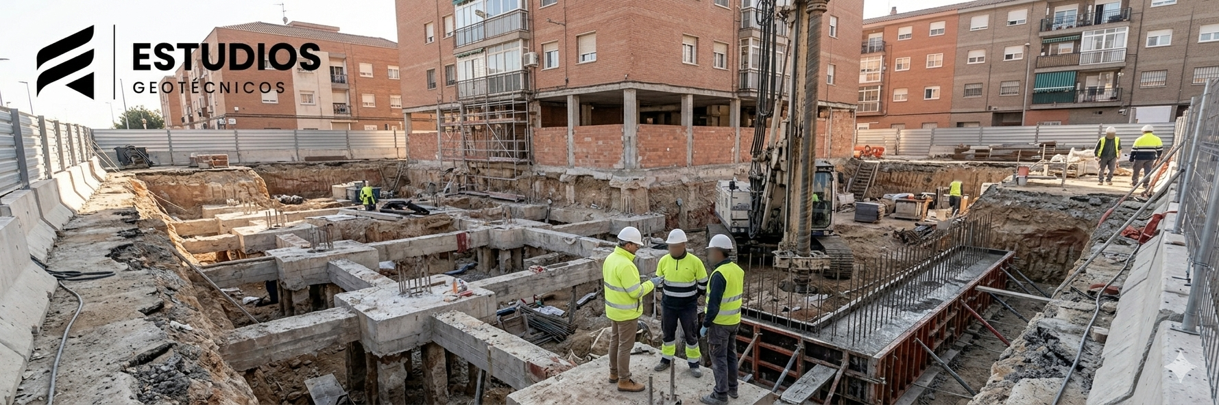 El estudio geotécnico reformas estructurales analiza el terreno antes de intervenir en un edificio existente.