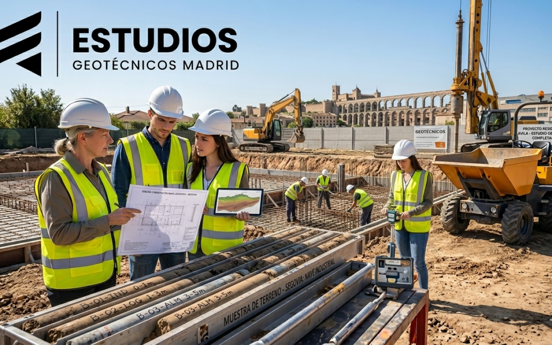 Estudios Geotécnicos en Segovia: las naves industriales refuerzan el control del terreno antes de construir