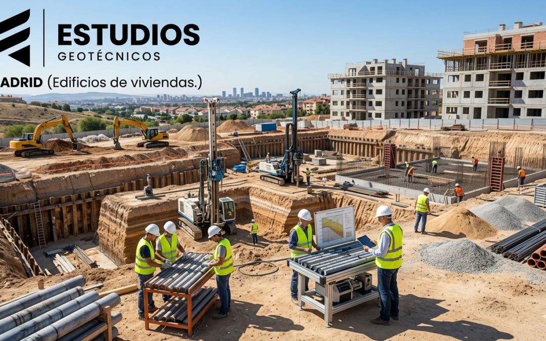 Estudios Geotécnicos Ávila para Edificios de Viviendas