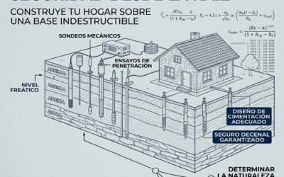 Estudios geotécnicos para viviendas unifamiliares: Evita riesgos