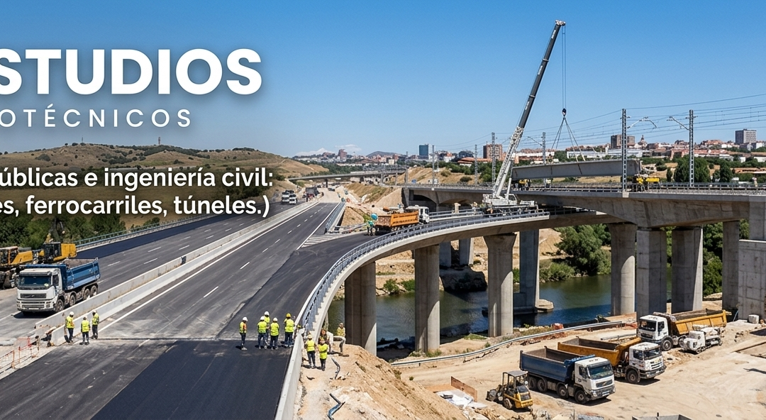 Estudios Geotécnicos para Obras Públicas e Ingeniería Civil