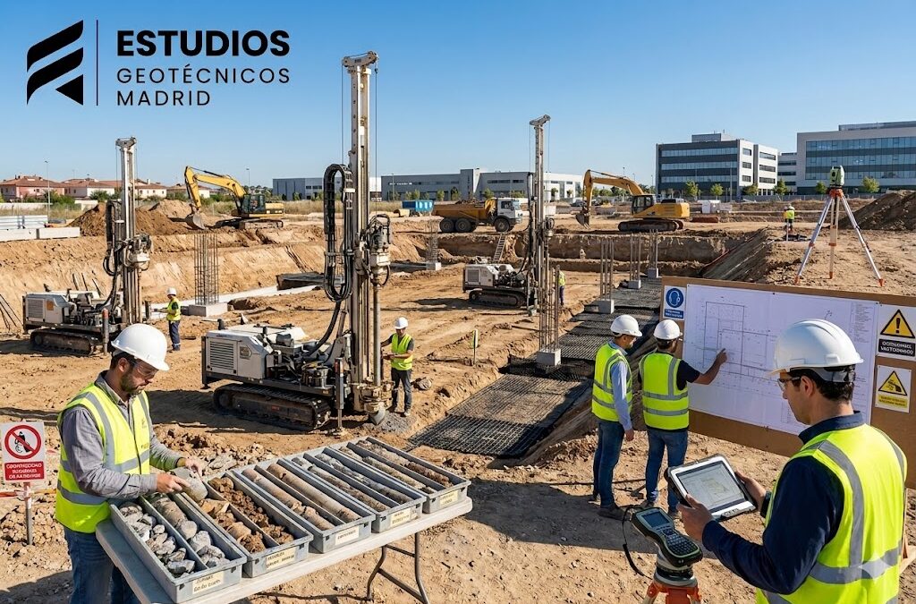 Aparcamientos, Explanadas Y Pavimentos Industriales En Estudios Geotécnicos Que Están Elevando La Resistencia Del Terreno